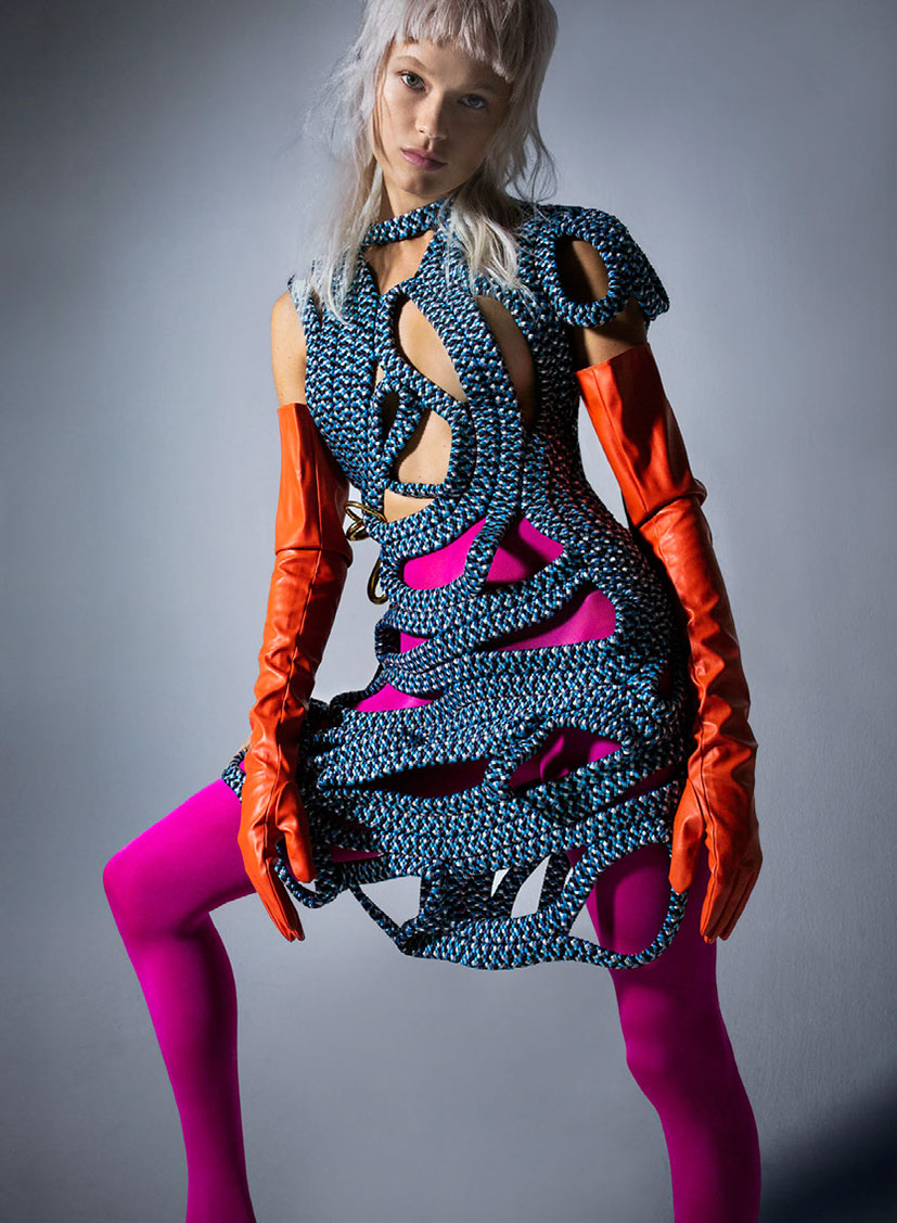 Вита Сидоркина - весенние фото для модного журнала